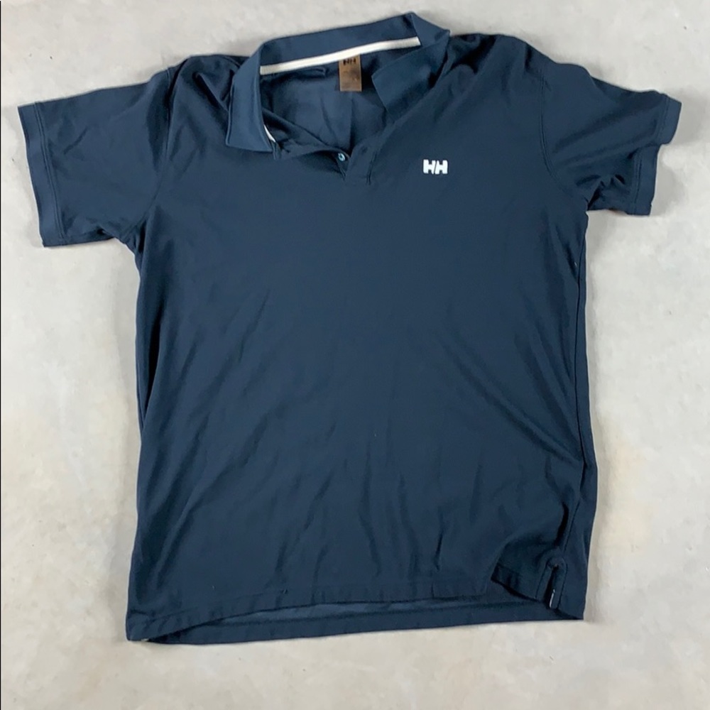 Helly Hansen dark blue polo XXL